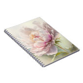 Blumenhintergrund. Frühlingsblüte Notizblock (Rechte Seite)