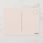 Blumenhintergrund. Frühlingsblüte Postkarte (Rückseite)