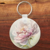 Blumenhintergrund. Frühlingsblüte Schlüsselanhänger (Vorderseite)