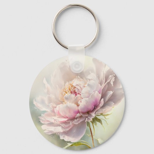 Blumenhintergrund. Frühlingsblüte Schlüsselanhänger (Rückseite)