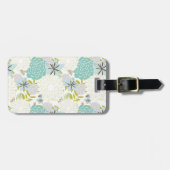 Blumenhintergrund Gepäckanhänger (Vorderseite horizontal)