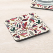 Blumenhintergrund Getränkeuntersetzer (Linke Seite)