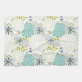 Blumenhintergrund Handtuch (Horizontal)