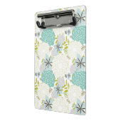 Blumenhintergrund Mini Klemmbrett (Gewinkelt2)