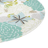 Blumenhintergrund Schneidebrett (Ecke)