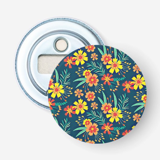 Blumenhintergrund Schönes Design-46566 Flaschenöffner (Vorderseite)