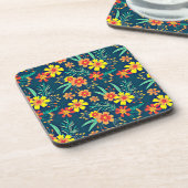 Blumenhintergrund Schönes Design-46566 Getränkeuntersetzer (Linke Seite)