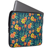 Blumenhintergrund Schönes Design-46566 Laptopschutzhülle (Vorne Rechts)