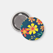 Blumenhintergrund Schönes Design-46566 Magnet (Vorderseite/Rückseite)