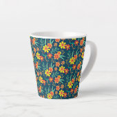 Blumenhintergrund Schönes Design-46566 Milchtasse (Rechte Ecke)