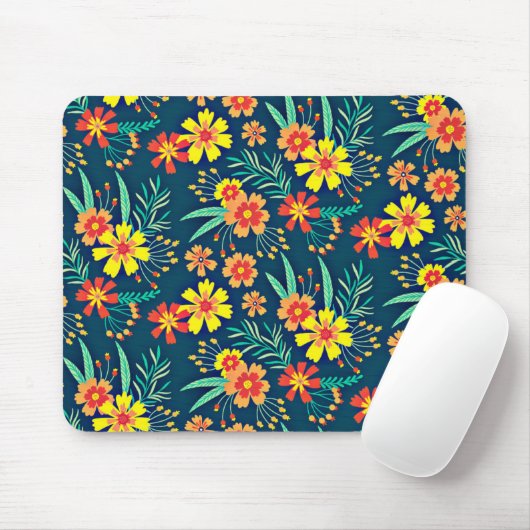 Blumenhintergrund Schönes Design-46566 Mousepad (Mit Mouse)