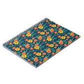 Blumenhintergrund Schönes Design-46566 Notizblock (Linke Seite)