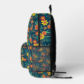 Blumenhintergrund Schönes Design Bedruckter Rucksack (Rechts)