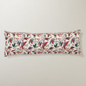 Blumenhintergrund Seitenschläferkissen (Rückseite)