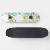 Blumenhintergrund Skateboard (Horizontal)