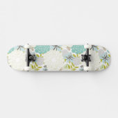 Blumenhintergrund Skateboard (Horizontal)
