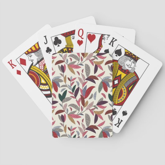 Blumenhintergrund Spielkarten (Rückseite)