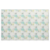 Blumenhintergrund Stoff (Fat Quarter (45,7 x 55,9 cm))