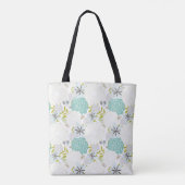 Blumenhintergrund Tasche (Rückseite)