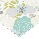 Blumenhintergrund Tischdecke (Schrägansicht)