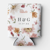 Blumenhochzeit Dosenkühler (Vorderseite)