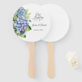 Blumenhochzeit Fächer (Vorne und Hinten)