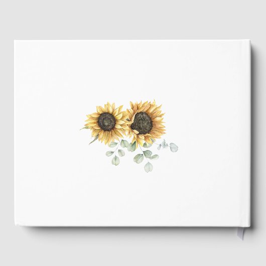 Blumenhochzeit Gästebuch (Rückseite)