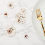 Blumenhochzeit Konfetti<br><div class="desc">Dieses stilvolle und elegante Floral Wedding Confetti besticht durch herrliche, handbemalte Aquarellfarben-Wildblumen. Finden Sie passende Artikel in der Boho Wildblume Wedding Collection.</div>