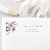 Blumenhochzeit-Rücksendeadresse (Insitu)