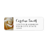 Blumenhochzeiten-Rücksendeadressen-Aufkleber (Vorne)