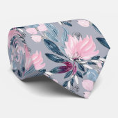 Blumenhochzeitskrawatte Krawatte (Gerollt)