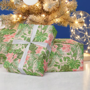 Blumenholz moderne beliebte Geschenkpapier