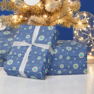 Blumenholz moderne beliebte Geschenkpapier
