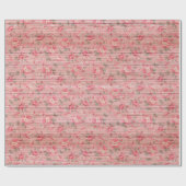 Blumenholz Moderne Beliebtheit Geschenkpapier (Flach)