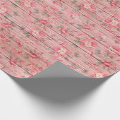 Blumenholz Moderne Beliebtheit Geschenkpapier (Ecke)