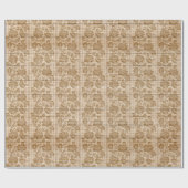 Blumenholz Modernes, populäres Wrapping Paper Geschenkpapier (Flach)