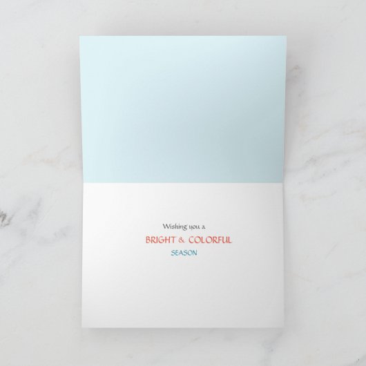 Blumenholzstein Ostersonne Feiertagskarte (Innenseite)