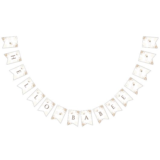 Blumenhonig-Dusche Wimpelkette (Alle)