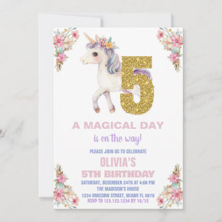 Blumenhorn Einladung zum Geburtstag