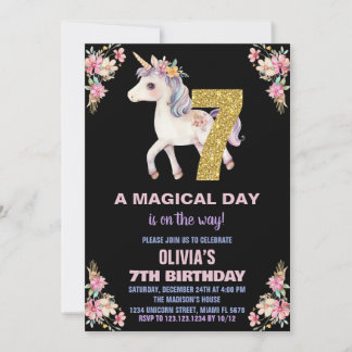 Blumenhorn Einladung zum Geburtstag