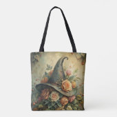 Blumenhut - Botanischer Spellcaststil Tasche (Rückseite)