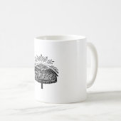 Blumenhut Kaffeetasse (VorderseiteRechts)