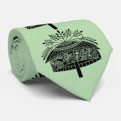 Blumenhut Krawatte (Gerollt)