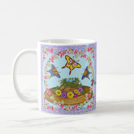 Blumenhut Nest Kaffeetasse (Links)