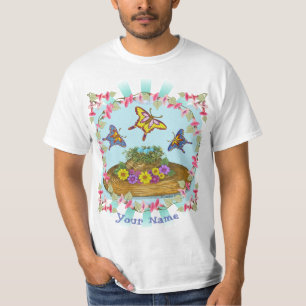 Blumenhut Nest T-Shirt