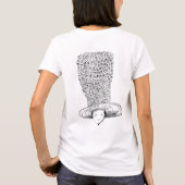 Blumenhut T-Shirt (Rückseite)