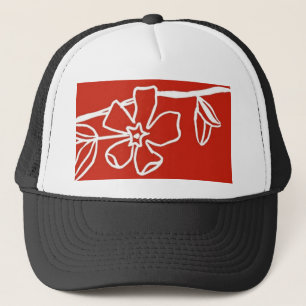 Blumenhut Truckerkappe