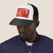 Blumenhut Truckerkappe (Beispiel)