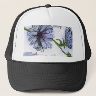 Blumenhut Truckerkappe