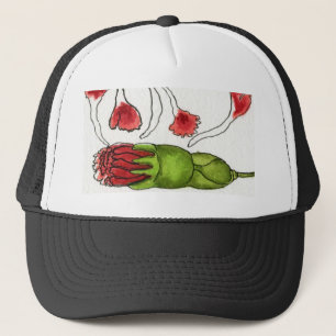 Blumenhut Truckerkappe